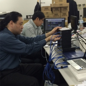 YAMAHA L2スイッチのポート試験をする #弊社5F 社員